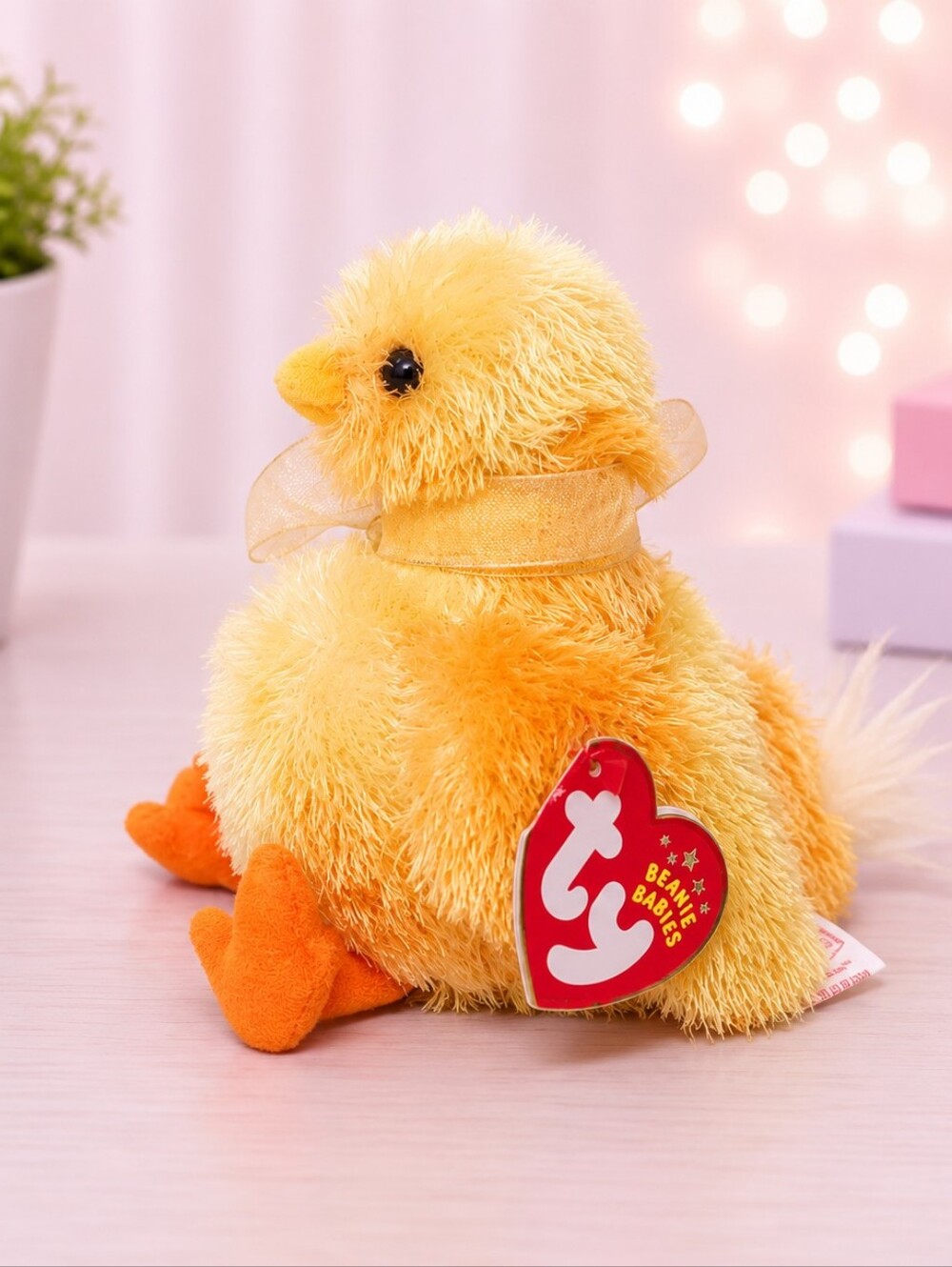 Ty Beanie Baby Chickie Chick/Chicken